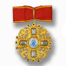 Знак ордена Святой Анны XVIII век (с кристаллами Swarovski) копия